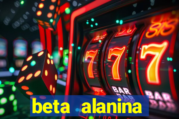 beta alanina aumenta a pressao